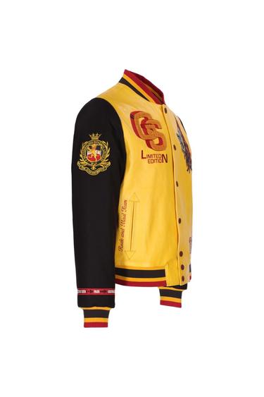  Erkek Kolej Ceketi  640 - Safran Sarı