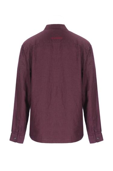  Erkek Gömlek Ceket  7181 - Mürdüm