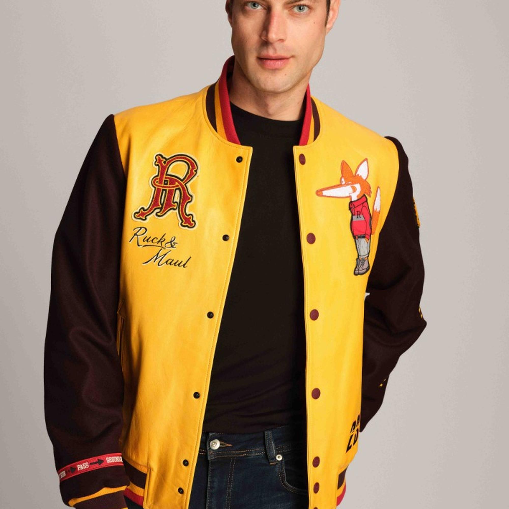 Erkek Kolej Ceketi  640 - Safran Sarı