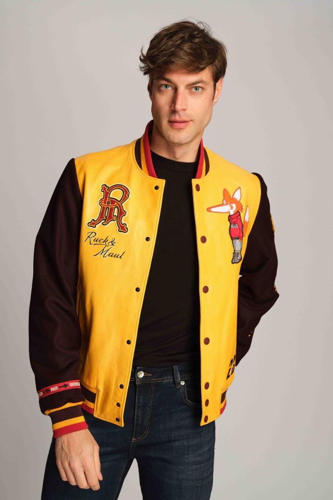  Erkek Kolej Ceketi  640 - Safran Sarı