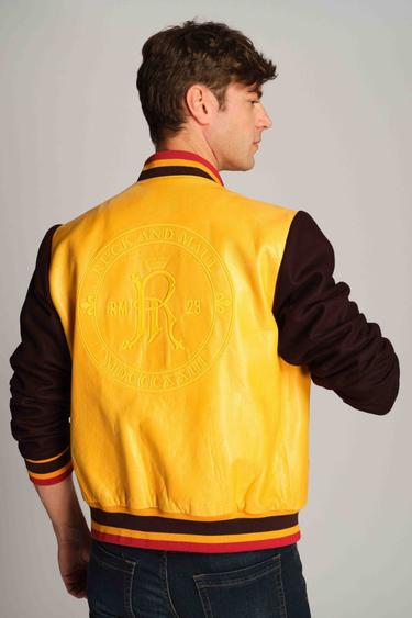  Erkek Kolej Ceketi  640 - Safran Sarı