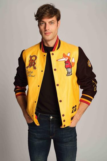  Erkek Kolej Ceketi  640 - Safran Sarı