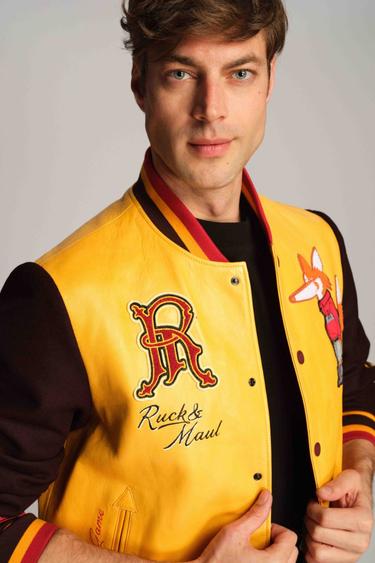  Erkek Kolej Ceketi  640 - Safran Sarı