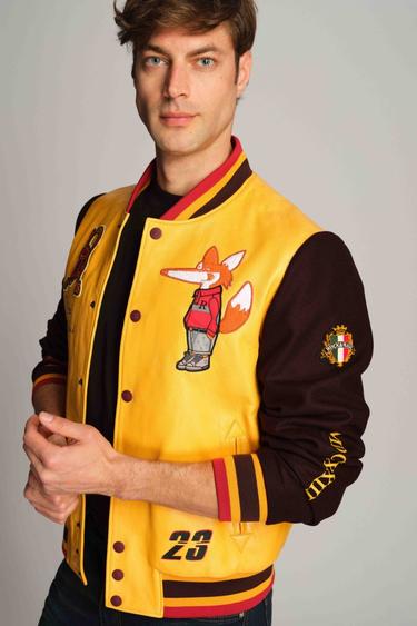  Erkek Kolej Ceketi  640 - Safran Sarı