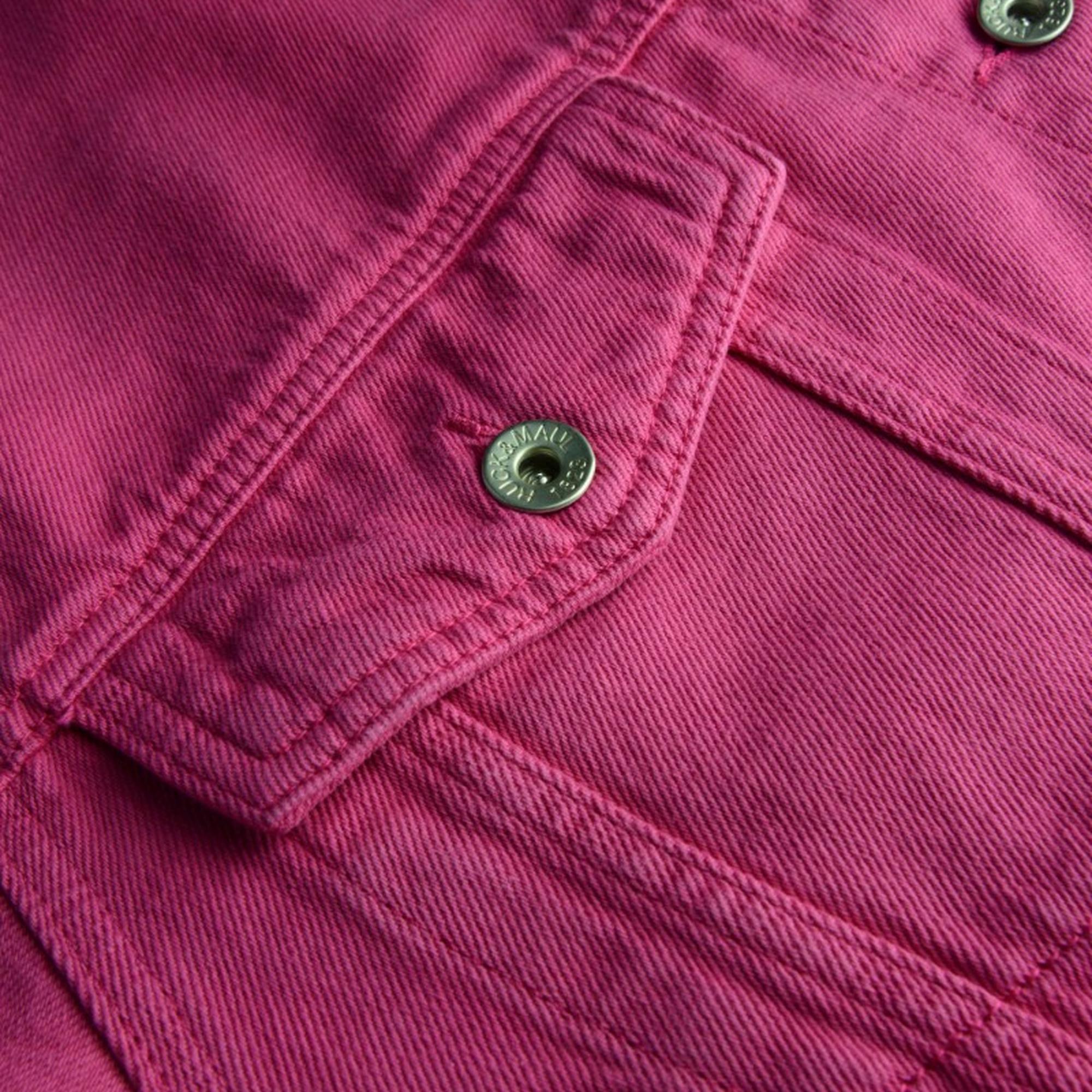 Kadın Kot Ceket  2436 - Pembe