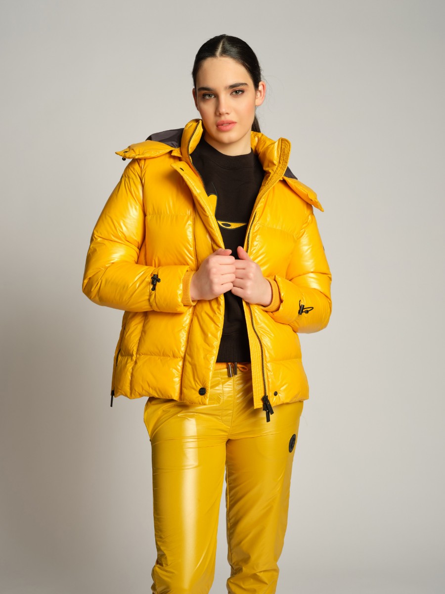  Kadın Mont  159 - Sarı