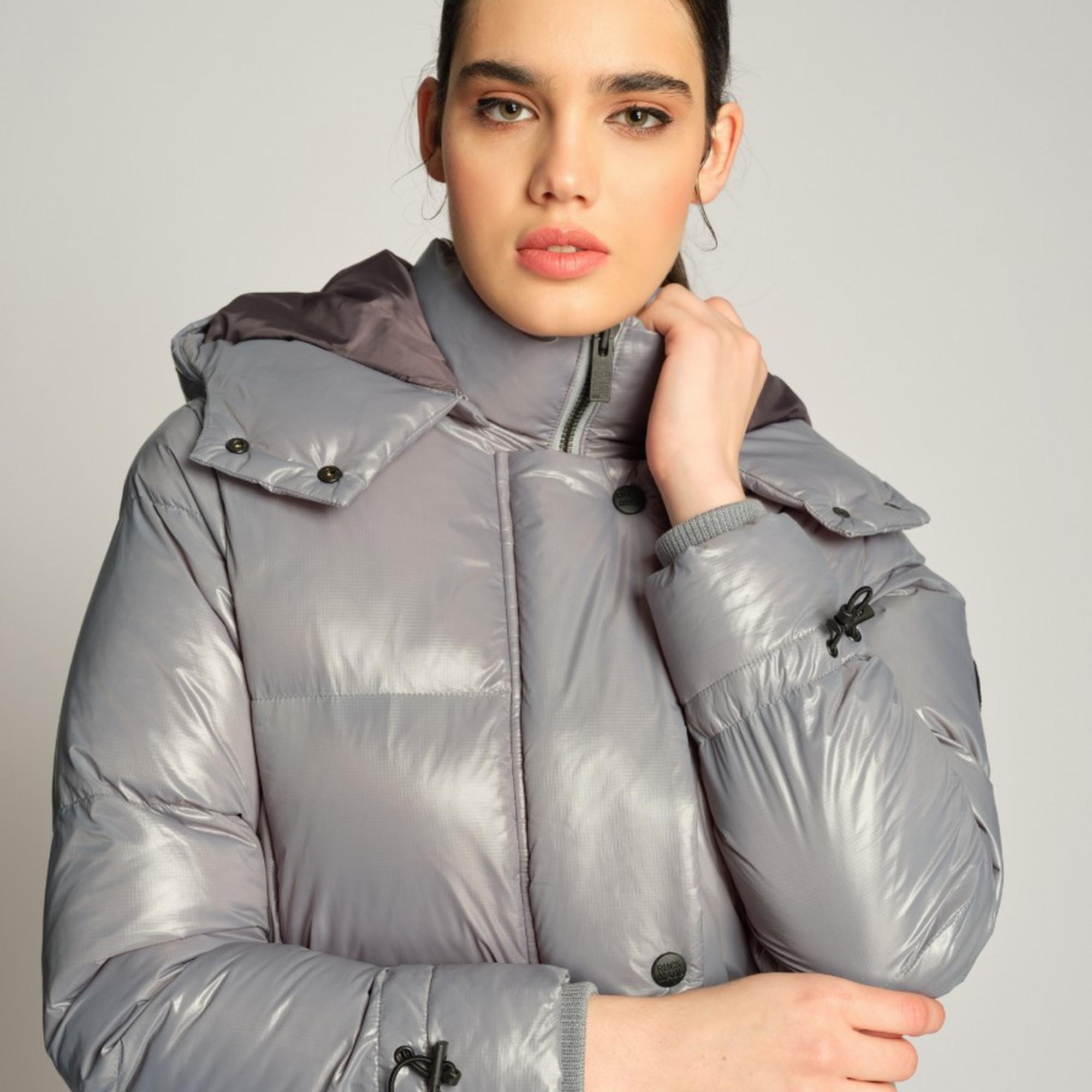 Kadın Mont  4021 - Mavi