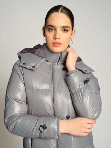  Kadın Mont  4021 - Mavi