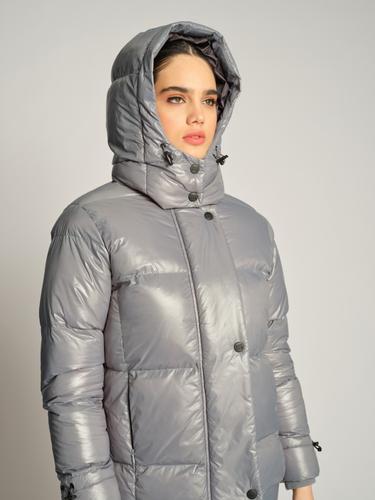  Kadın Mont  4021 - Mavi