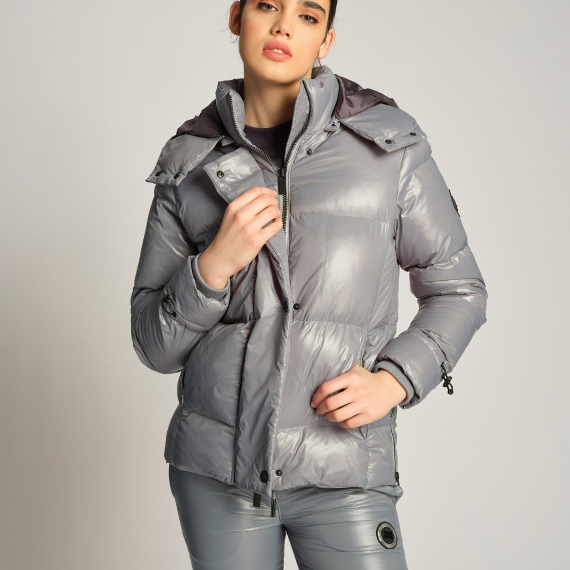 Kadın Mont  4021 - Mavi