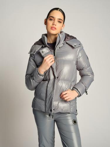  Kadın Mont  4021 - Mavi