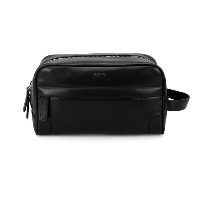  Jonatan Siyah Erkek Deri Kozmetik El Çantası