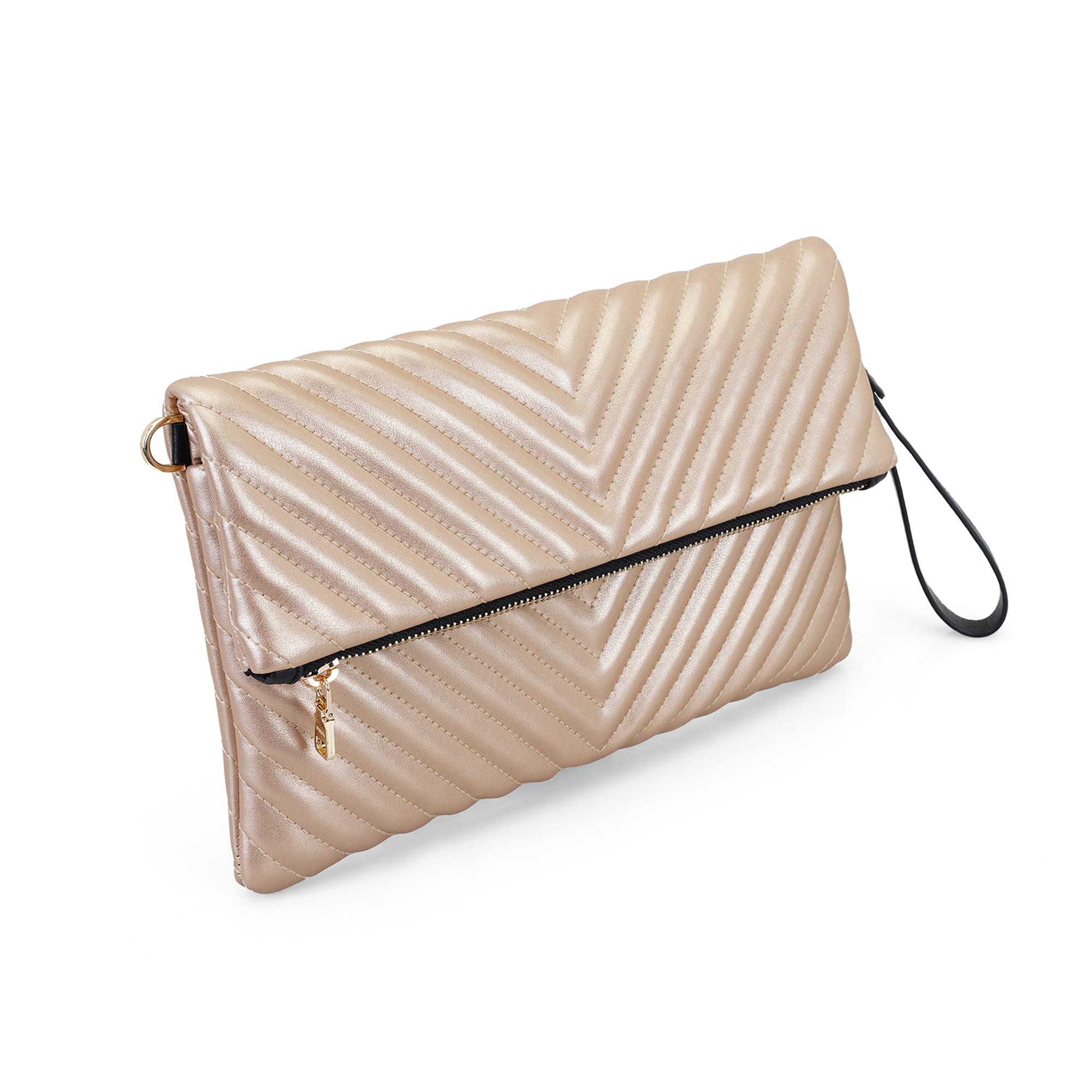 Marisa Gold Kadın Desenli Portföy Çanta