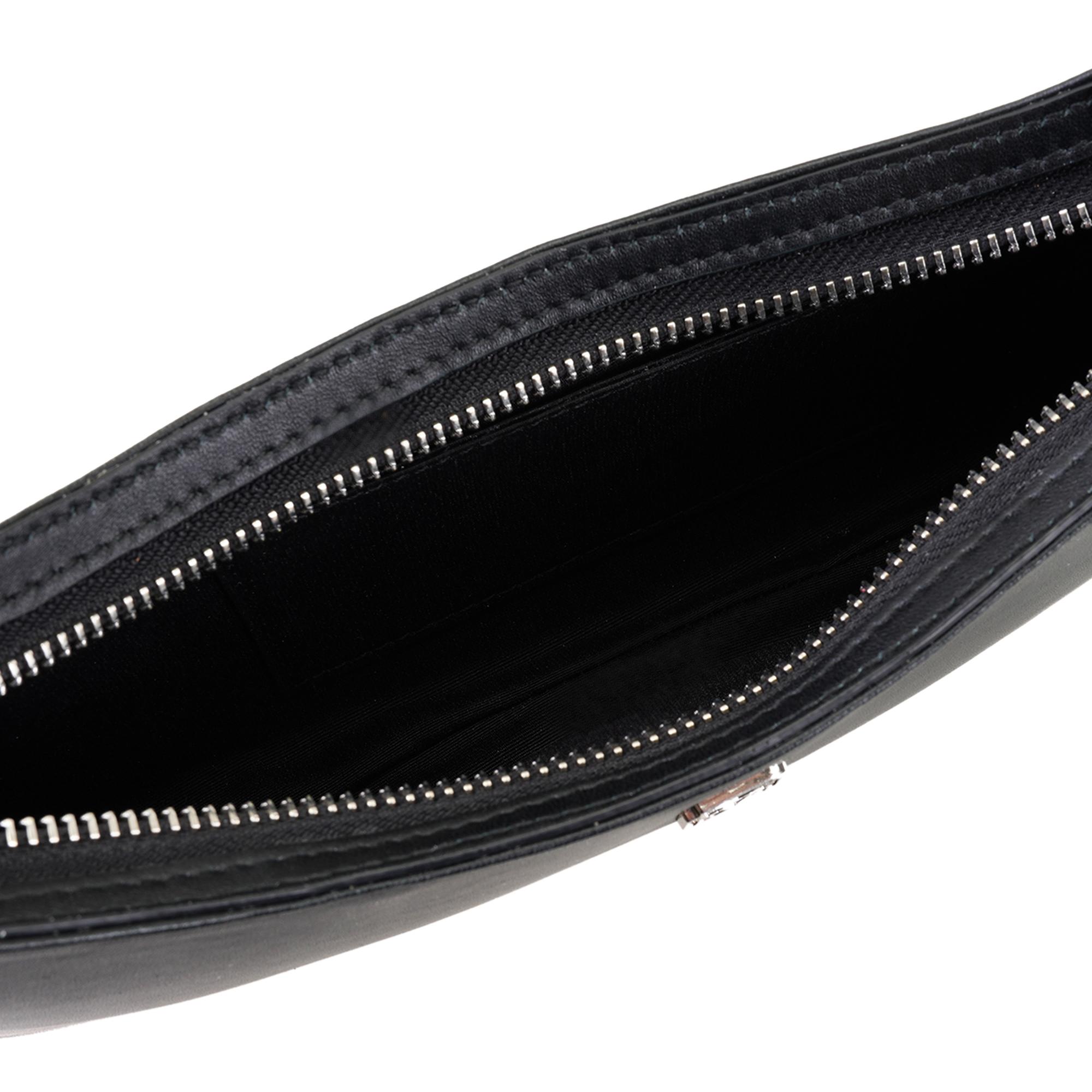 Annie Siyah Kadın Deri Omuz Çantası