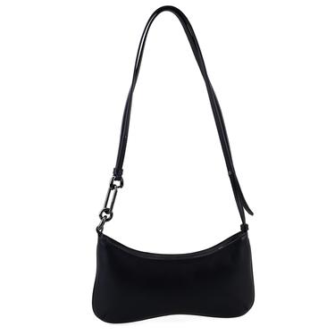  Annie Siyah Kadın Deri Omuz Çantası