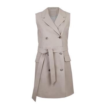  Tazia Bej Kadın Deri Elbise