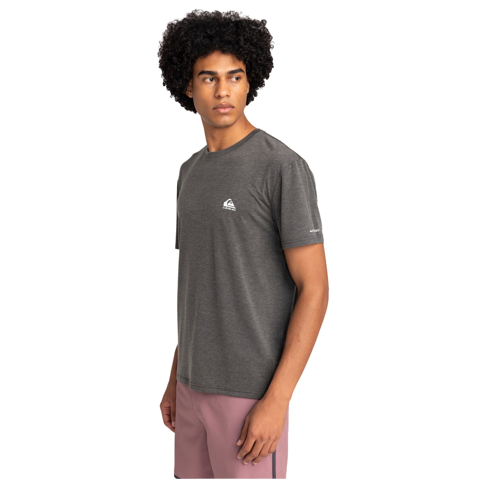 Quiksilver Coastal Run Erkek Gri Tişört