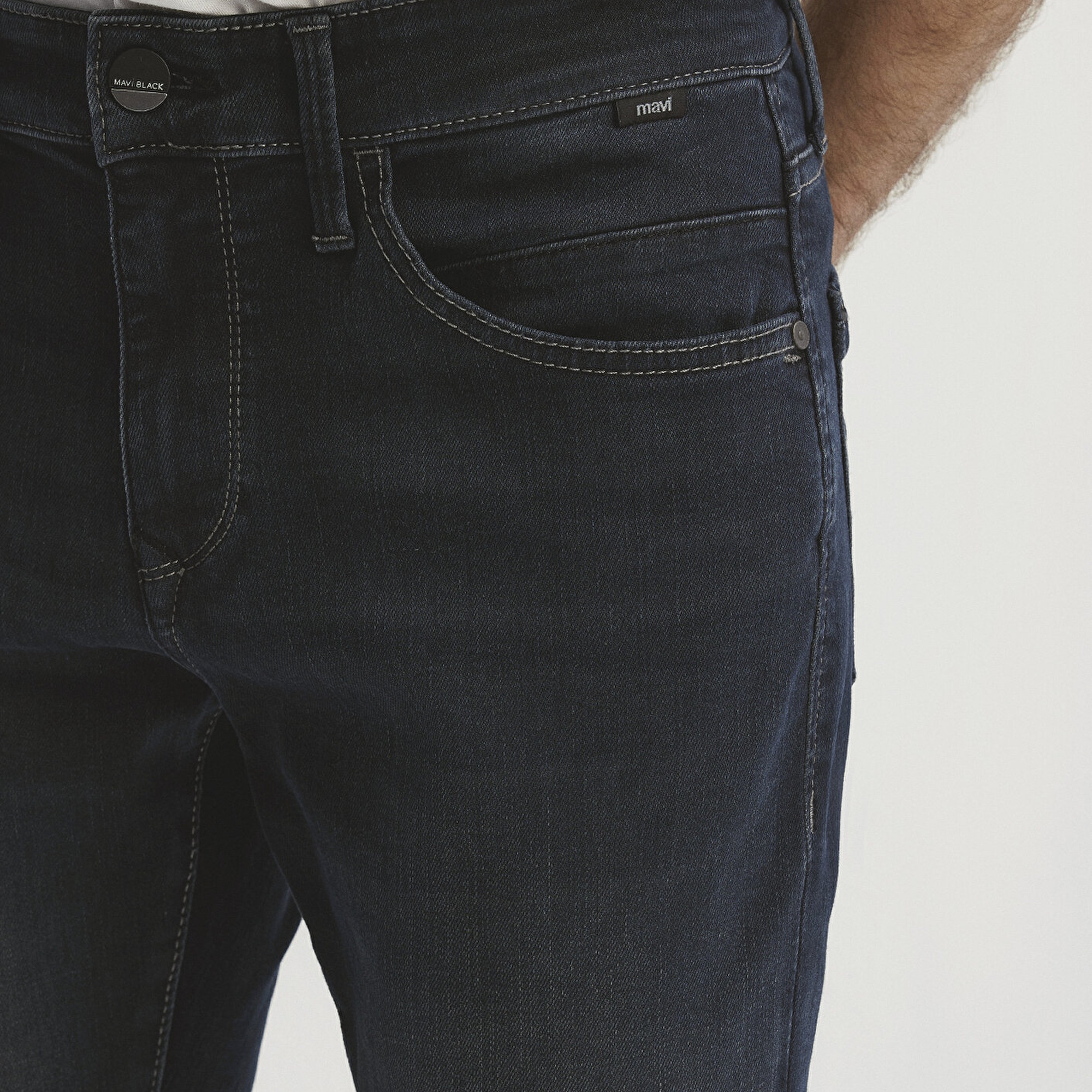 Mavi James Mavi Black Puslu Mürekkep Mavi Jean Pantolon 0042426976