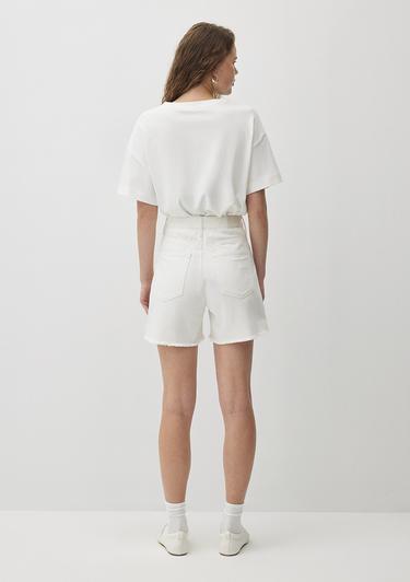  Mavi Millie 90lar Kırık Beyaz Jean Şort 1458987074