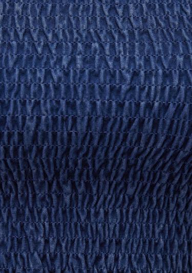  Mavi Lacivert Tişört Crop / Kısa Kesim 1612331-80925