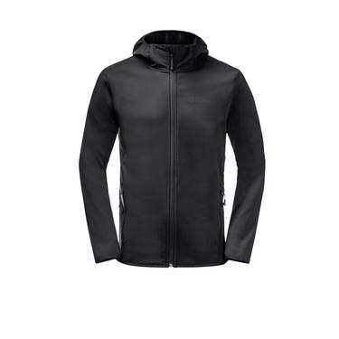  Jack Wolfskin Bornberg Hoody Erkek Siyah Softshell