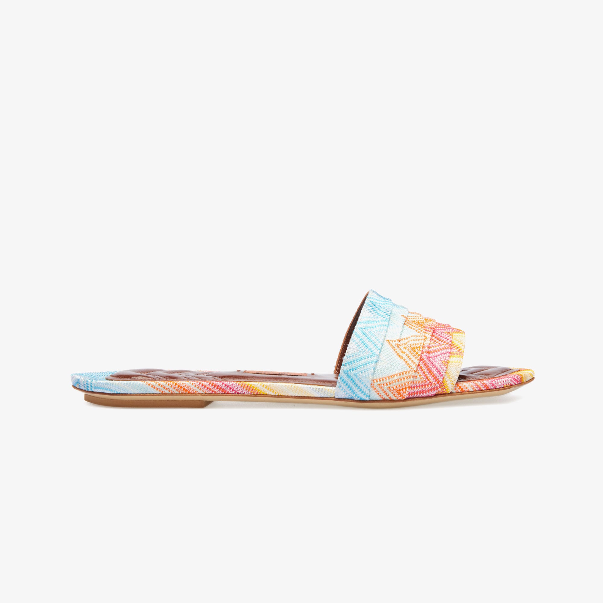  Missoni Gia Flat Wave Kadın Sarı Terlik