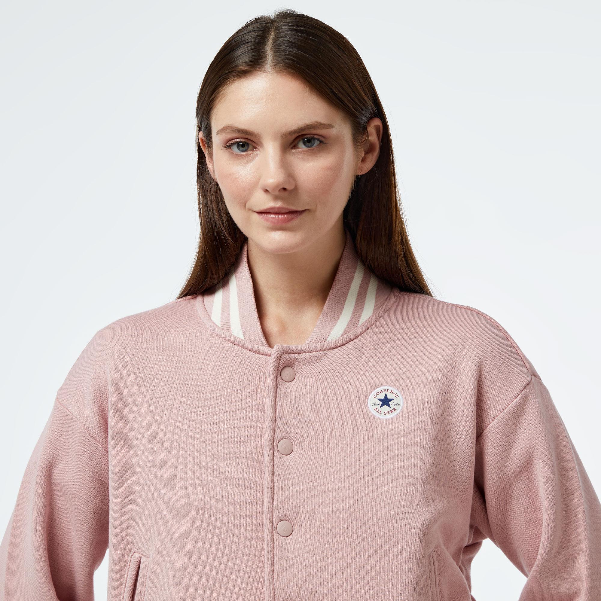 Converse Bomber Kadın Pembe Ceket