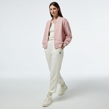  Converse Bomber Kadın Pembe Ceket
