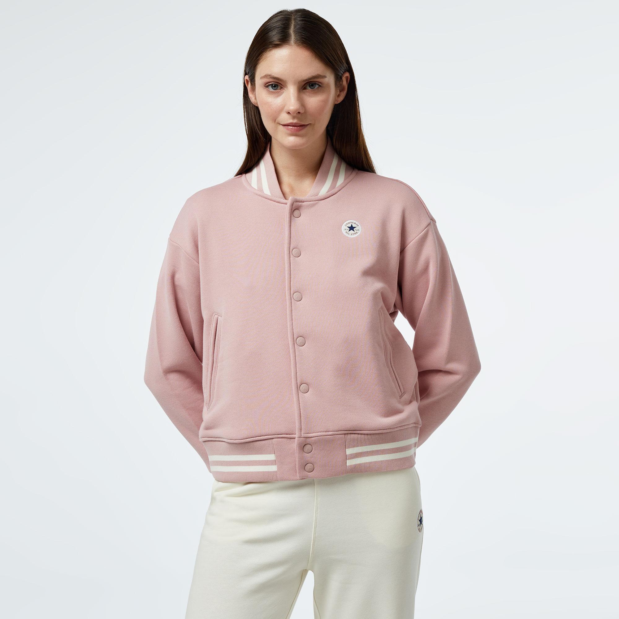 Converse Bomber Kadın Pembe Ceket