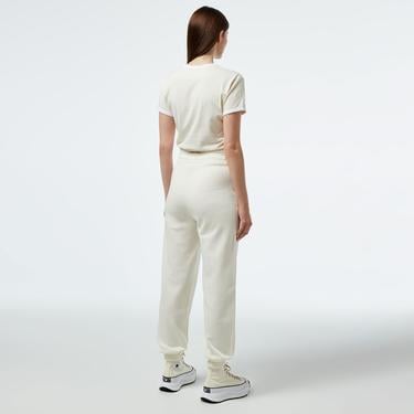  Converse Chuck Taylor Kadın Loose Fit Beyaz Eşofman Altı