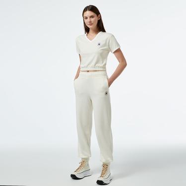  Converse Retro Kadın Beyaz T-Shirt