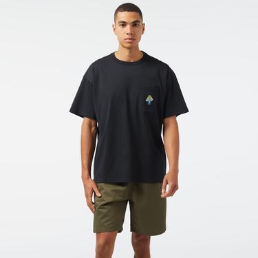  Converse Mushroom Oversized Fit Erkek Lacivert T-Shirt