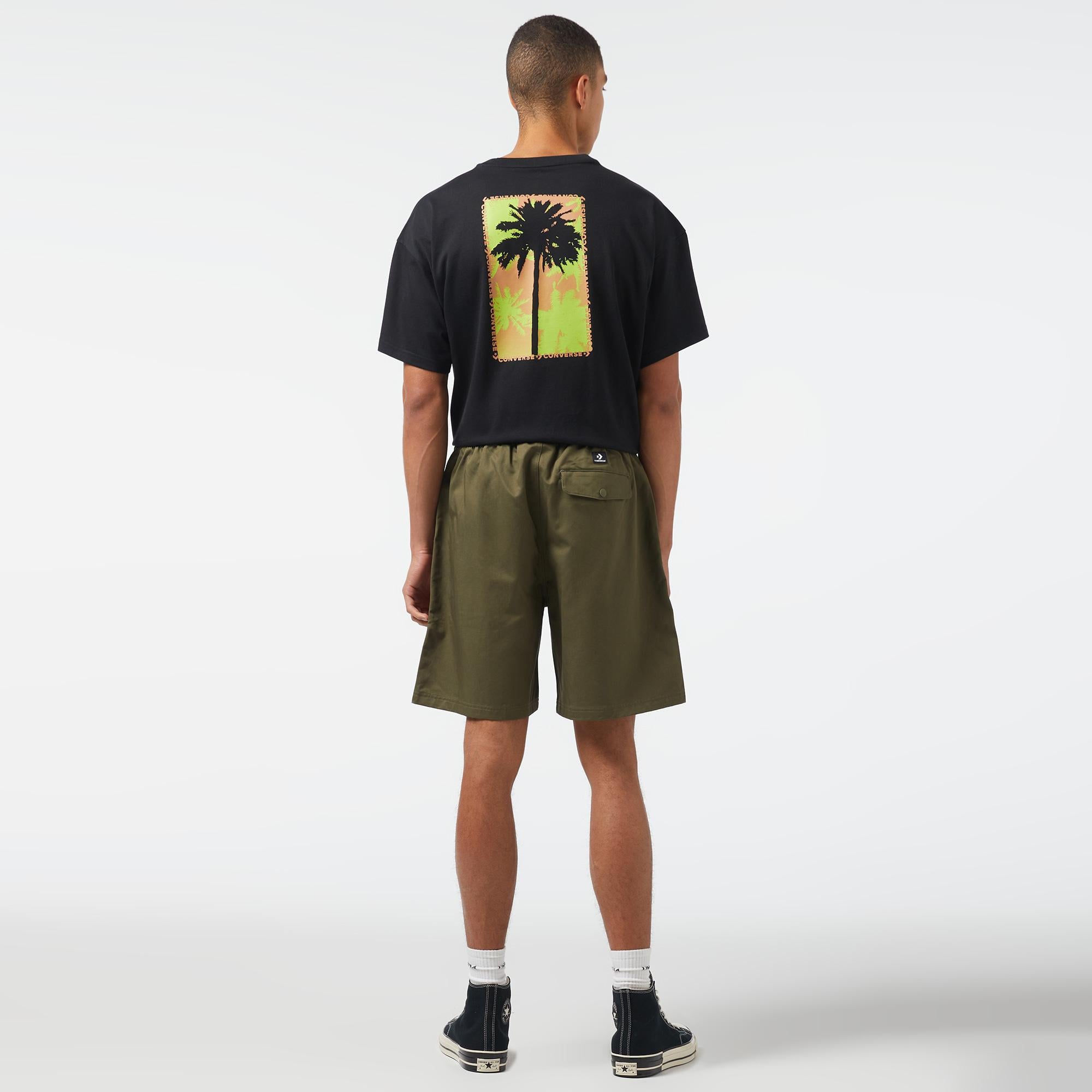 Converse Woven Erkek Haki Şort