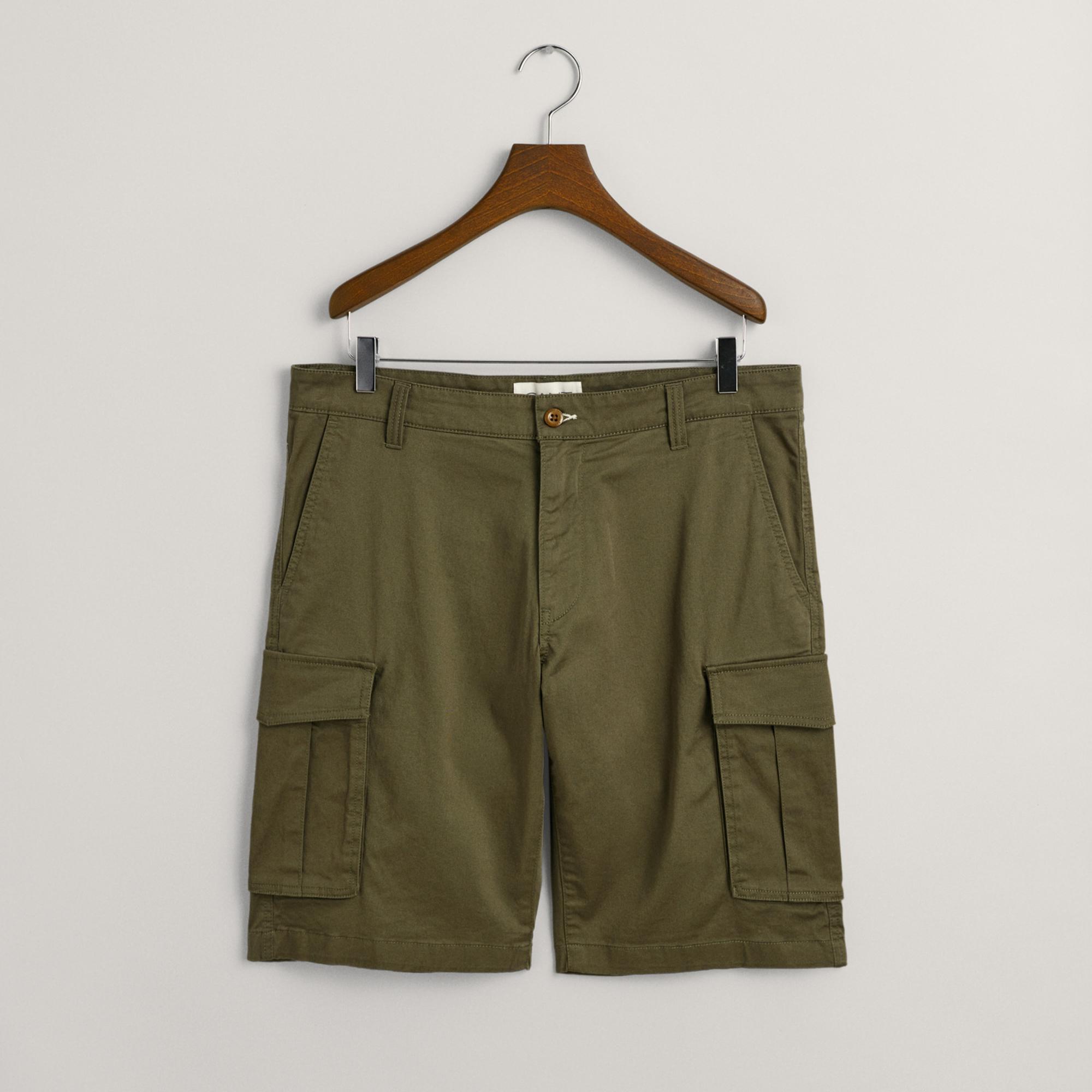 GANT Erkek Yeşil Relaxed Fit Şort