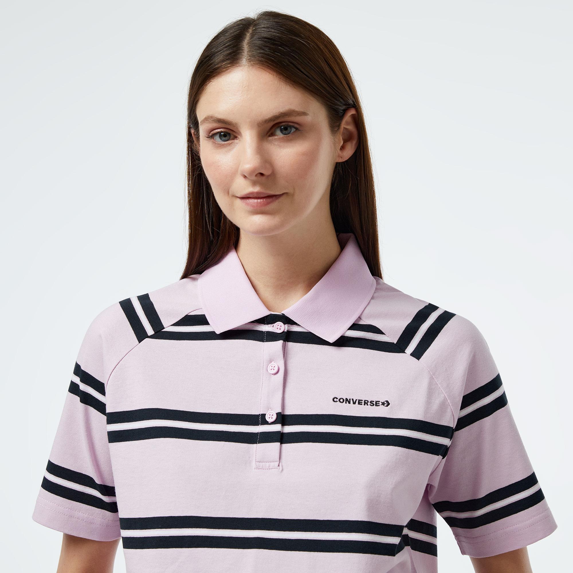 Converse Marquis Çizgili Kadın Lila Polo