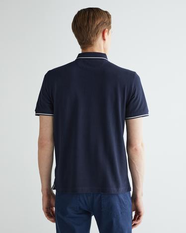  GANT Erkek Lacivert Regular Fit Polo
