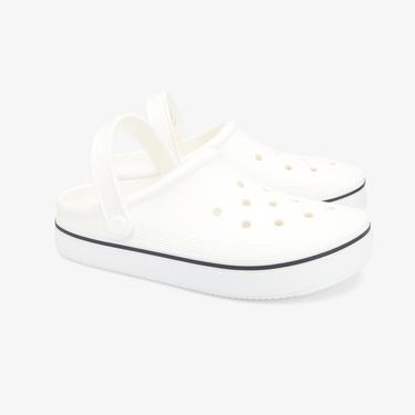  Crocs Off Court Unisex Beyaz Terlik