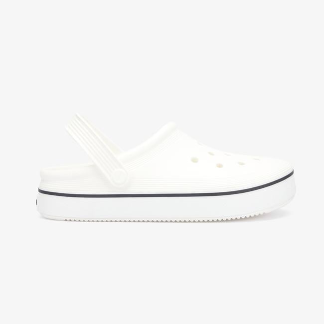  Crocs Off Court Unisex Beyaz Terlik