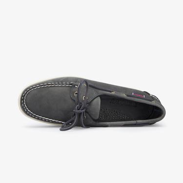  Sebago Docksides Portland Crazy Erkek Lacivert Ayakkabı