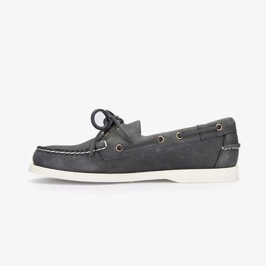  Sebago Docksides Portland Crazy Erkek Lacivert Ayakkabı