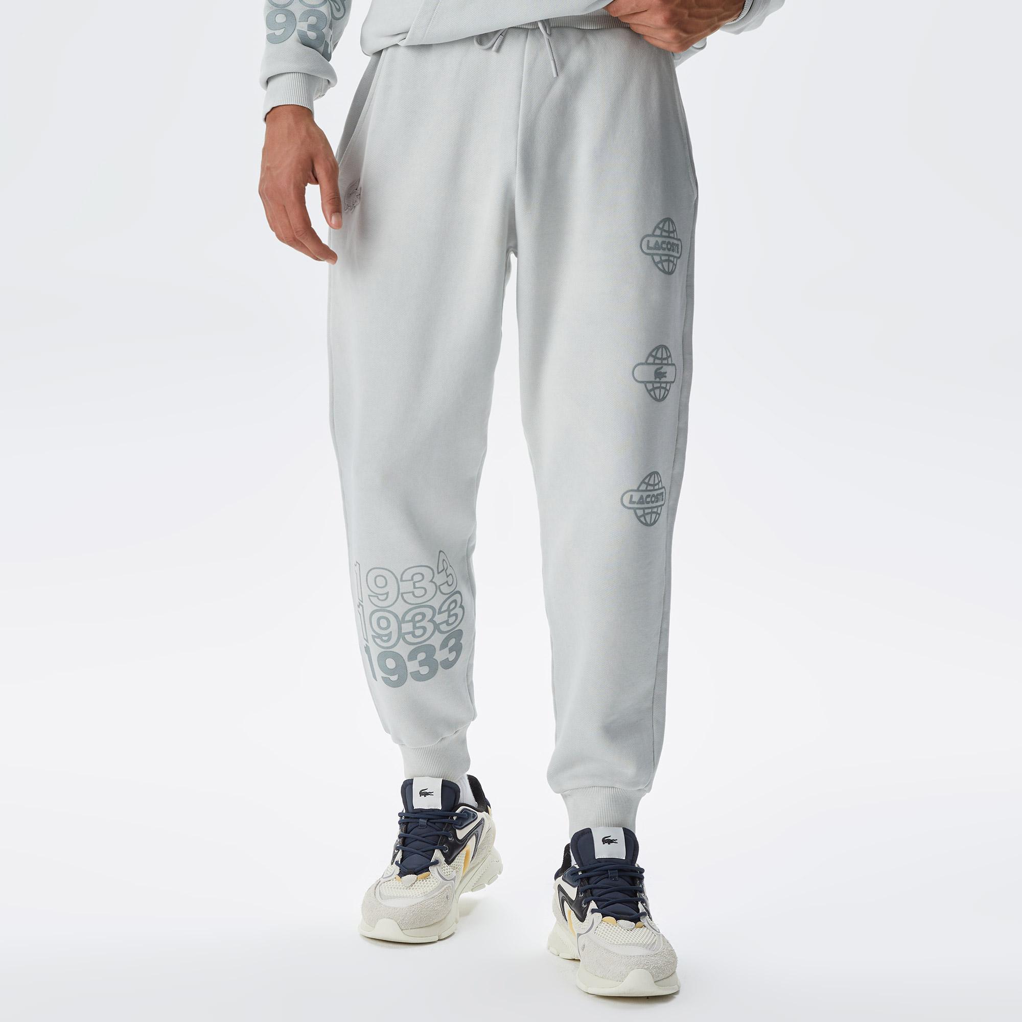 Lacoste House of SuperStep X Lacoste Kadın Gri Eşofman Altı