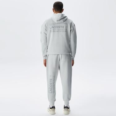  Lacoste House of SuperStep X Lacoste Kadın Gri Eşofman Altı