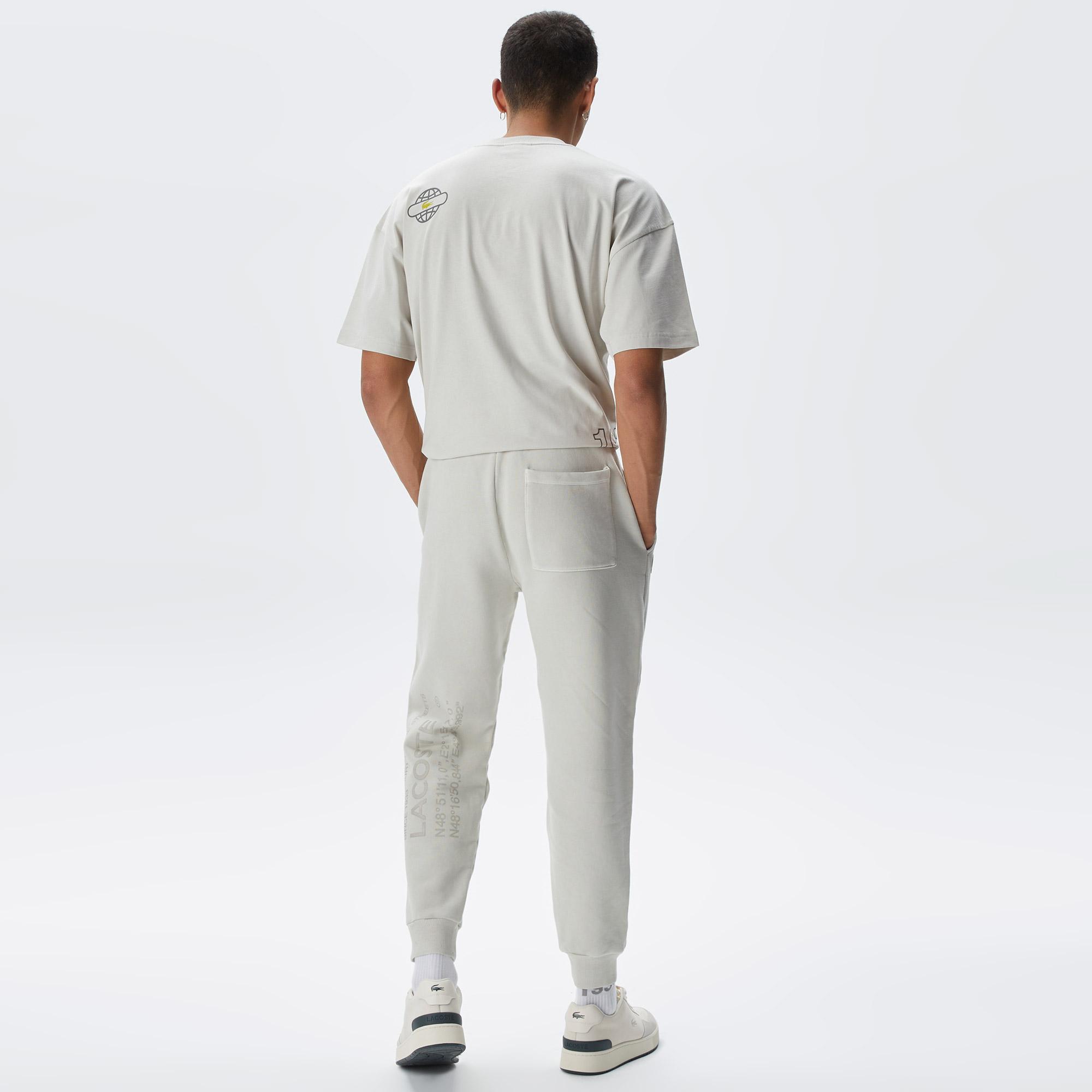 Lacoste House of SuperStep X Lacoste Erkek Gri Eşofman Altı