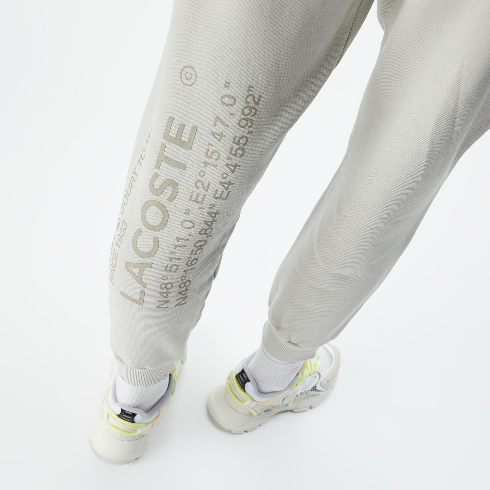 Lacoste House of SuperStep X Lacoste Erkek Gri Eşofman Altı