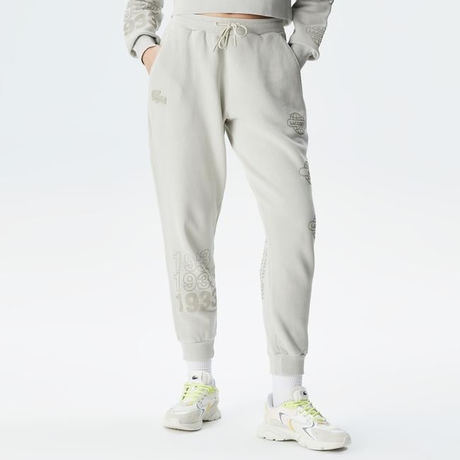  Lacoste House of SuperStep X Lacoste Erkek Gri Eşofman Altı