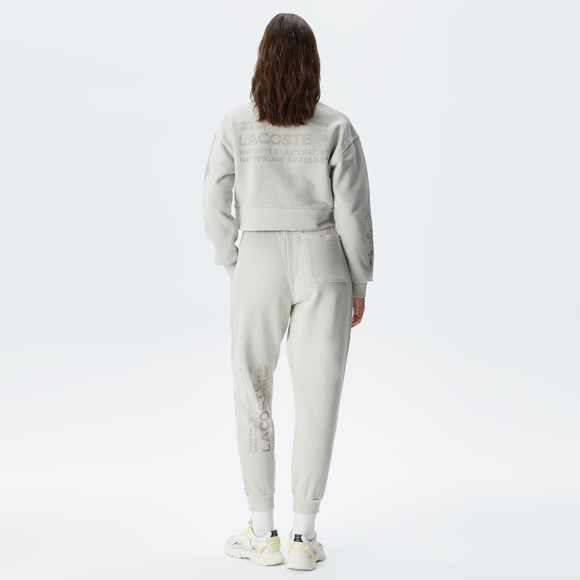 Lacoste House of SuperStep X Lacoste Erkek Gri Eşofman Altı