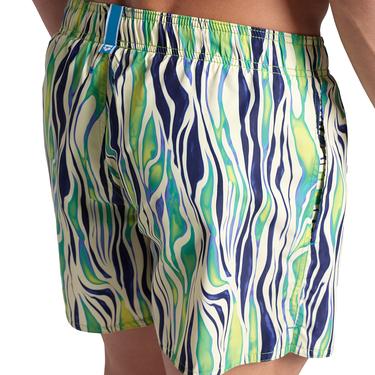  Beach Allover Erkek Yeşil Yüzücü Şortu 007159601