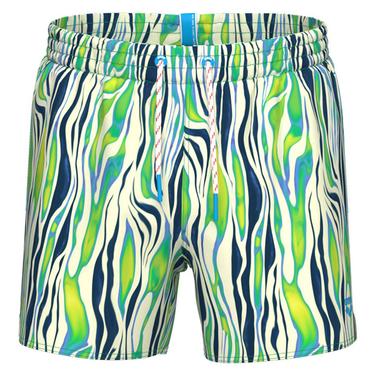  Beach Allover Erkek Yeşil Yüzücü Şortu 007159601