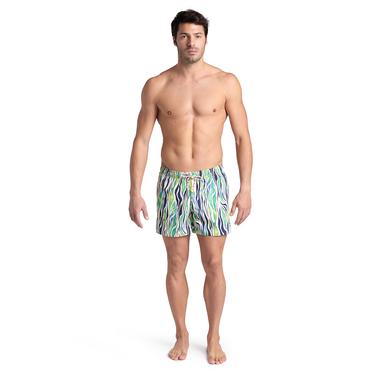  Beach Allover Erkek Yeşil Yüzücü Şortu 007159601