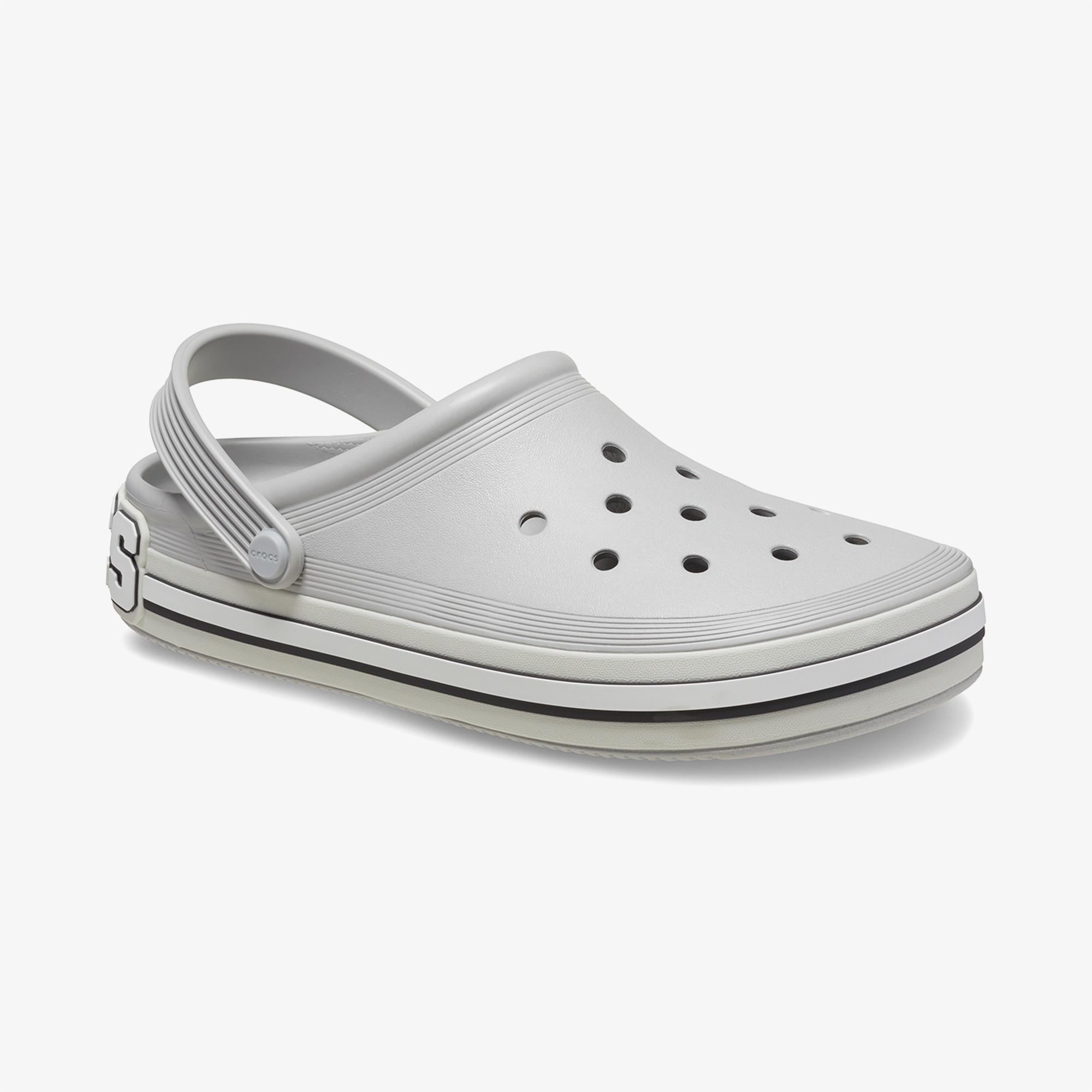 Crocs Off Court Logo Clog Unisex Gri Terlik